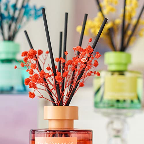 Nevaeheart Preserved Real Flower Reed Diffuser, Lilac/Blue/Reed Diffuser Set, Oil Diffuser & Reed Diffuser Sticks, Home Decor & Office Decor, Fragrance And Gifts #TOP4