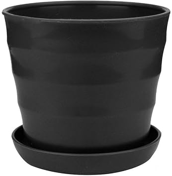 3.6 Inch Plastic Flower Pots with Drainage Holes and Saucers Nursery Pots Small Planters for Indoor Plants Colorful Cute Plant Pots for Indoor,house,desktop,office,balcony,windowsill,room Decor