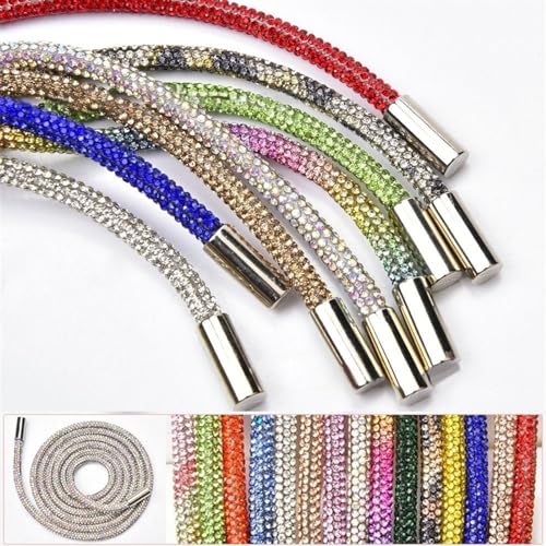 Cordon de strass multicolore pour réparer et embellir un sweat au lacet perdu - 4