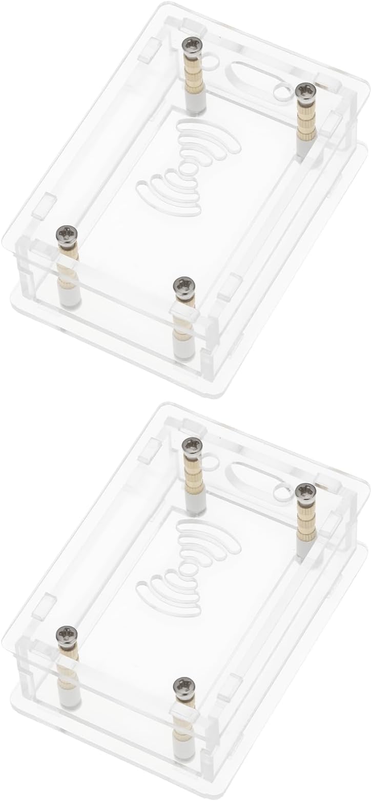 2Pcs ESP32 30-Pin Acrylic Case Compatible with ESP32 Development Board Protective Shell