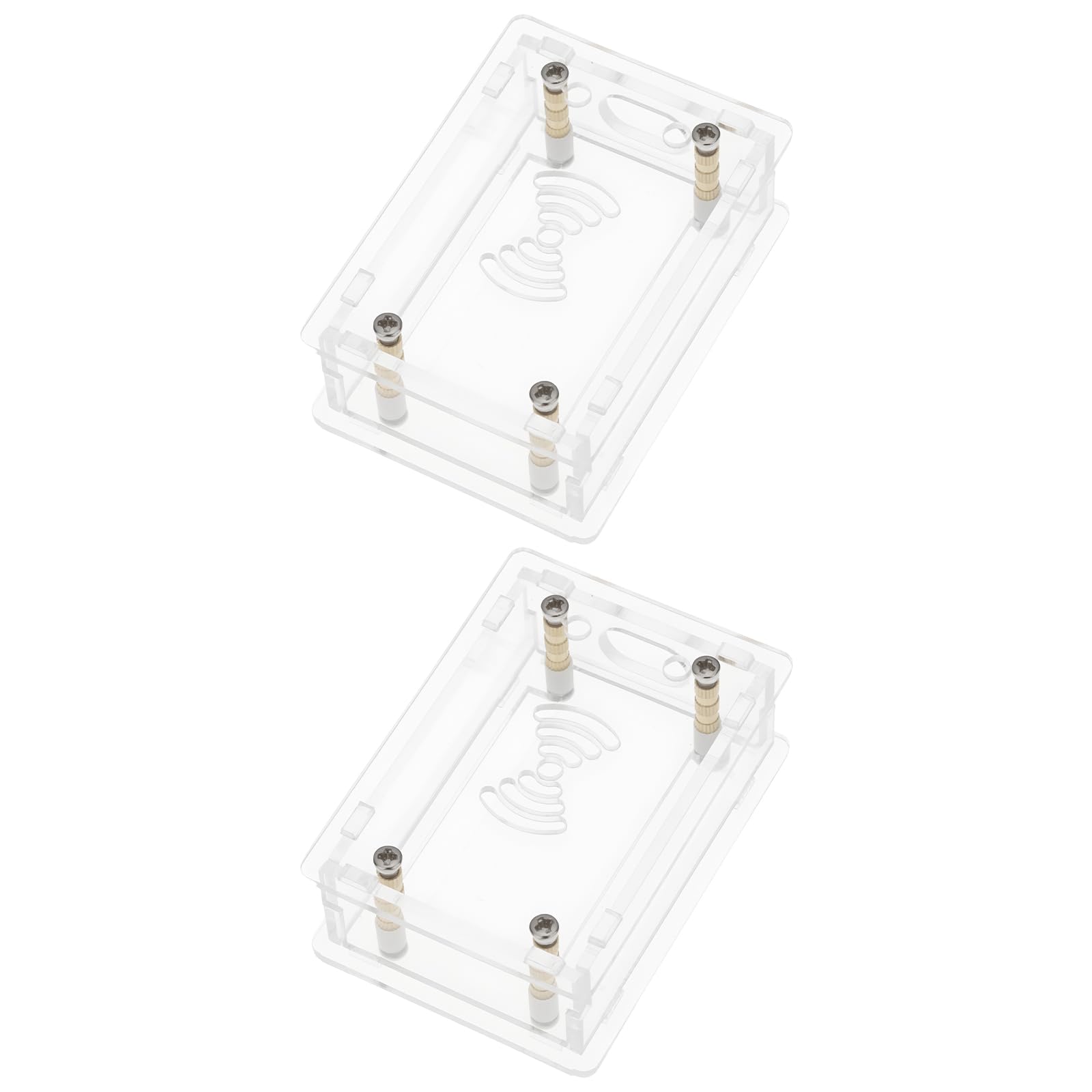 2Pcs ESP32 30-Pin Acrylic Case Compatible with ESP32 Development Board Protective Shell
