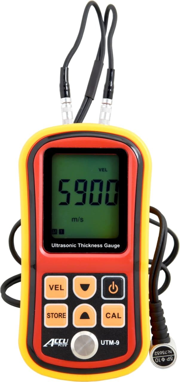 ACCUPLUS - UTM9 Ultrasonic Thickness Guage 1mm to 225mm x 0.1mm-picture-10