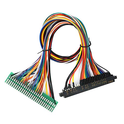 Facibom Jamma Wire Harness 28 Pin Jamma Loom for Arcade Cabinet Accessories Games 60 in 1