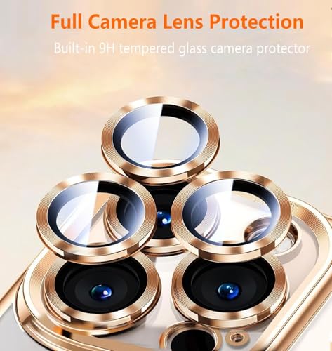 Image of Magnetic for iPhone 14 Pro Max Case with Privacy Screen Protector & Full Camera Cover,[Non-Yellowing] Plating Glossy Soft Shockproof Clear Phone Case with MagSafe Women Girls for 14 ProMax, Purple