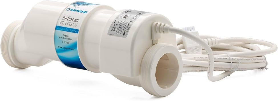 Hayward GLX-CELL-5 TurboCell Salt Chlorination Cell for Above-Ground Pools up to 20,000 Gallons