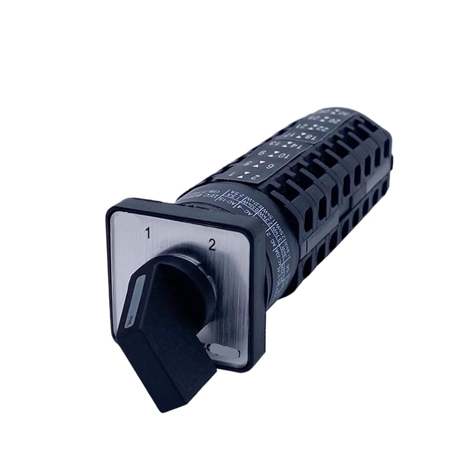 2 Position ON-ON 8 Poles 5A 690V Manual Transfer Selector LW26 LW28 LW39B YMW26-5/8 Changeover Cam Rotary Switch