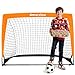 Dimples Excel Porta da Calcio per Bambini per Rete da Calcio Allenamento -4x3 FT- Arancione- 1 Pack