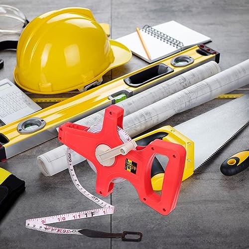 Cinta métrica de 30 m de acero inoxidable y almacenamiento fácil miniatura 3