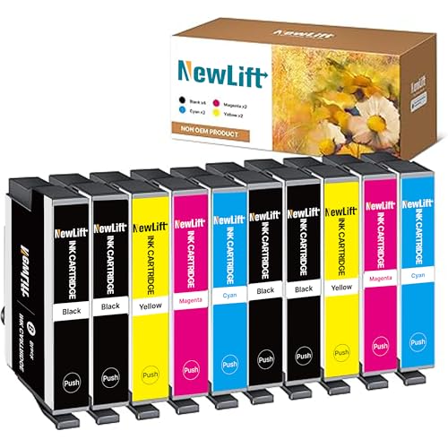 NewLift Kompatibel für 603 XL Tintenpatronen für Epson XP 3100 Expression Home XP-2100 XP-2105 XP-2150 XP-2155 XP-3100 XP-3105 XP-3150 XP-3155 Workforce WF-2810(10er-Pack)