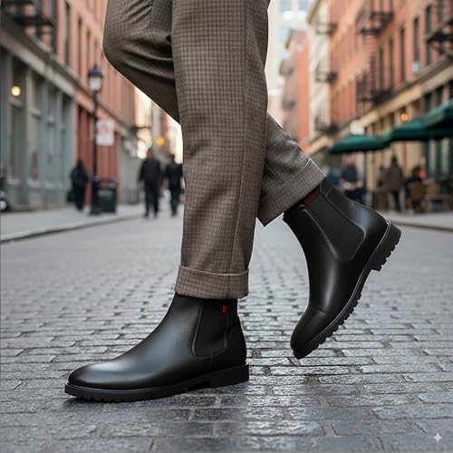 Image of Marc Joseph New York mens Hudson Yards 2.0 Boot (Hands-free Technology)