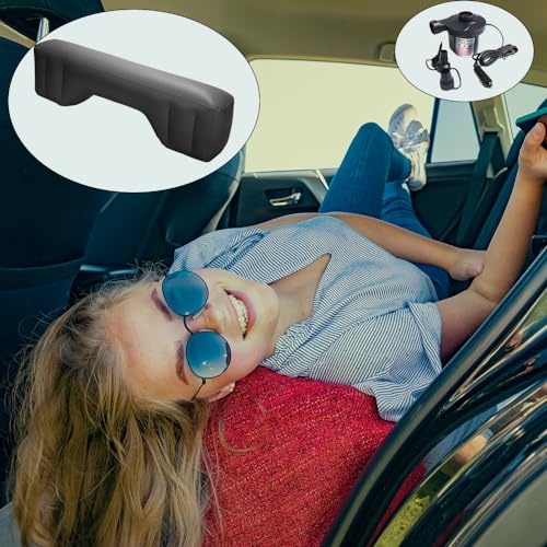 Geterral Luftmatratze für Auto - Tragbares Bett für Rücksitz, Matratze für Hunde, Kinder und Erwachsene, Camping, Gap Kissen zum Arbeiten, Reisen, Schlafen