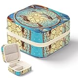 Multifonction : l'étui de rangement Catch Dream Net pour boucles d'oreilles, bracelets, colliers, bagues, montres, rouges à lèvres, boucles d'oreilles et autres petits souvenirs précieux, en particulier lors de vos voyages, non seulement tout est en sécurité, mais il garde également les bijoux en ordre et les empêche de s'emmêler ou de s'abîmer pendant le voyage
