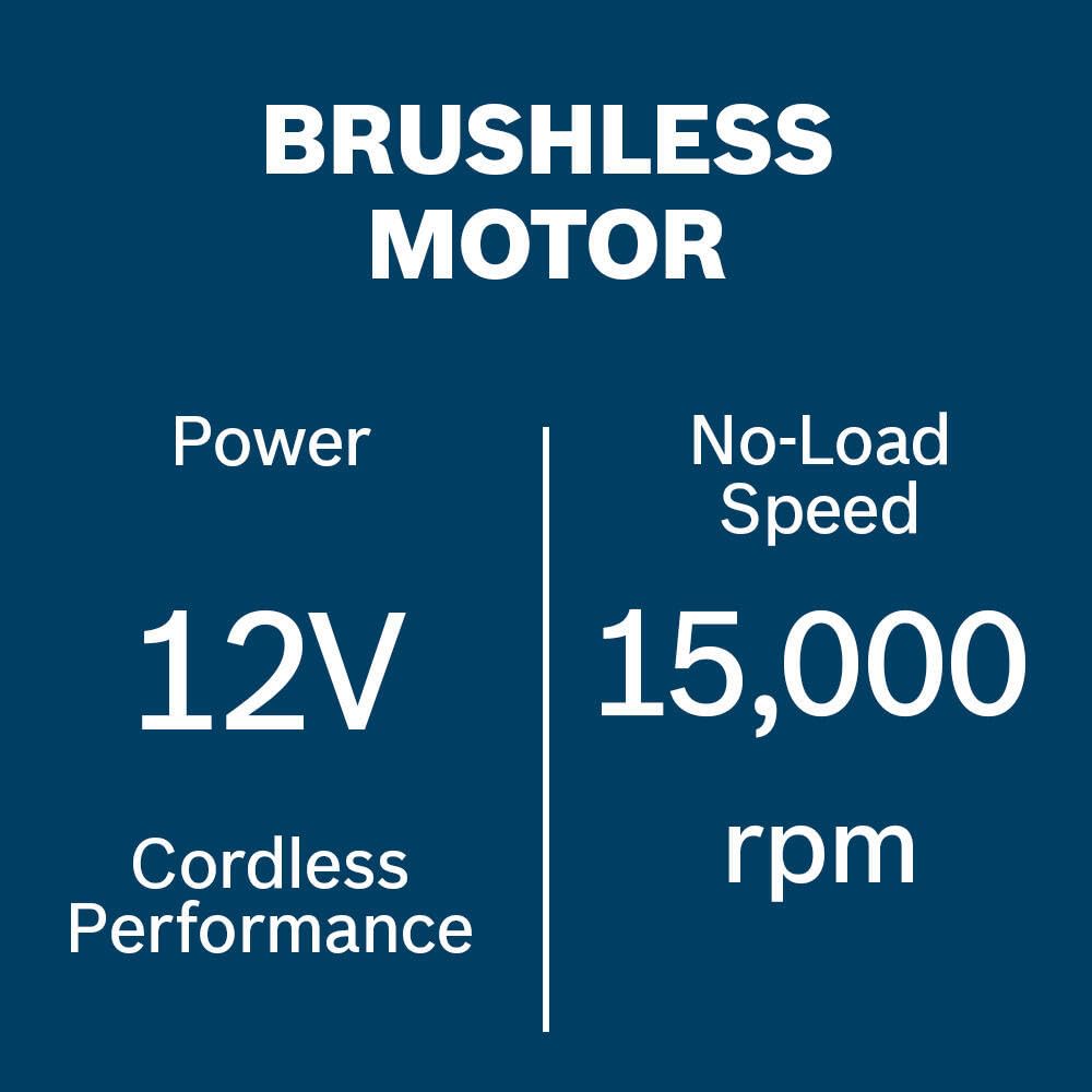 BOSCH GWG12V-20SN 12V Max Brushless 1/4" Right Angle Le Grinder (outil bare)