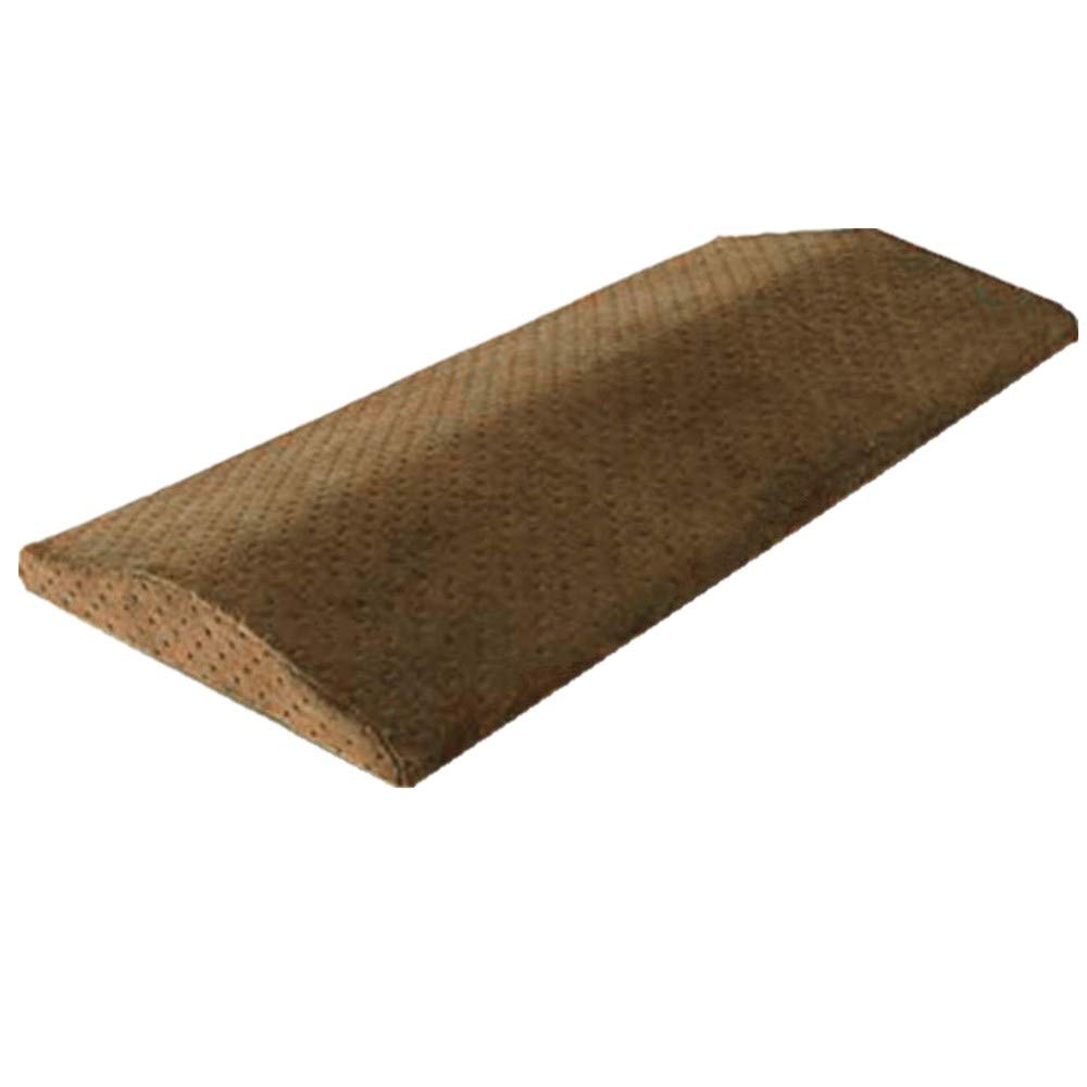 Ecloud Shop Sleeping Pillow Memory Foam Neck Pad Back Lumbar Support Cushion Multifunctional Pillow for Lower Back Pain Hip Knee and Joint Pain Relief (Mocha-Color)