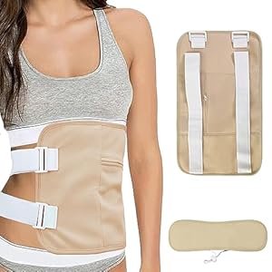 Castor-Oil-Pack-WrapReusable-Organic-Castor-Oil-Pack-Kit-for-Neck-and-WaistOrganic-Castor-Oil-Packs-for-DetoxSleep-Aid-and-Digestive-Health-with-Storage-Bag-Oil-Not-Included-Khaki