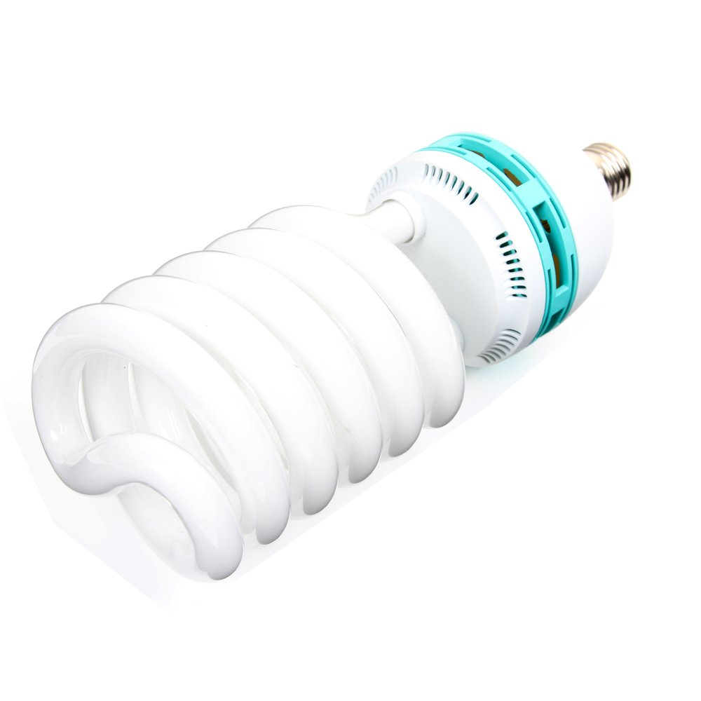 Fotga 125W 230V E27 5500K Risparmio Energetico CFL Photo Studio Video Fotografia Lampada A Luce Diurna