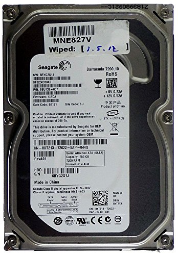 Preisvergleich Produktbild 250GB Seagate Barracuda 7200.10 ST3250310AS SATA ID12506