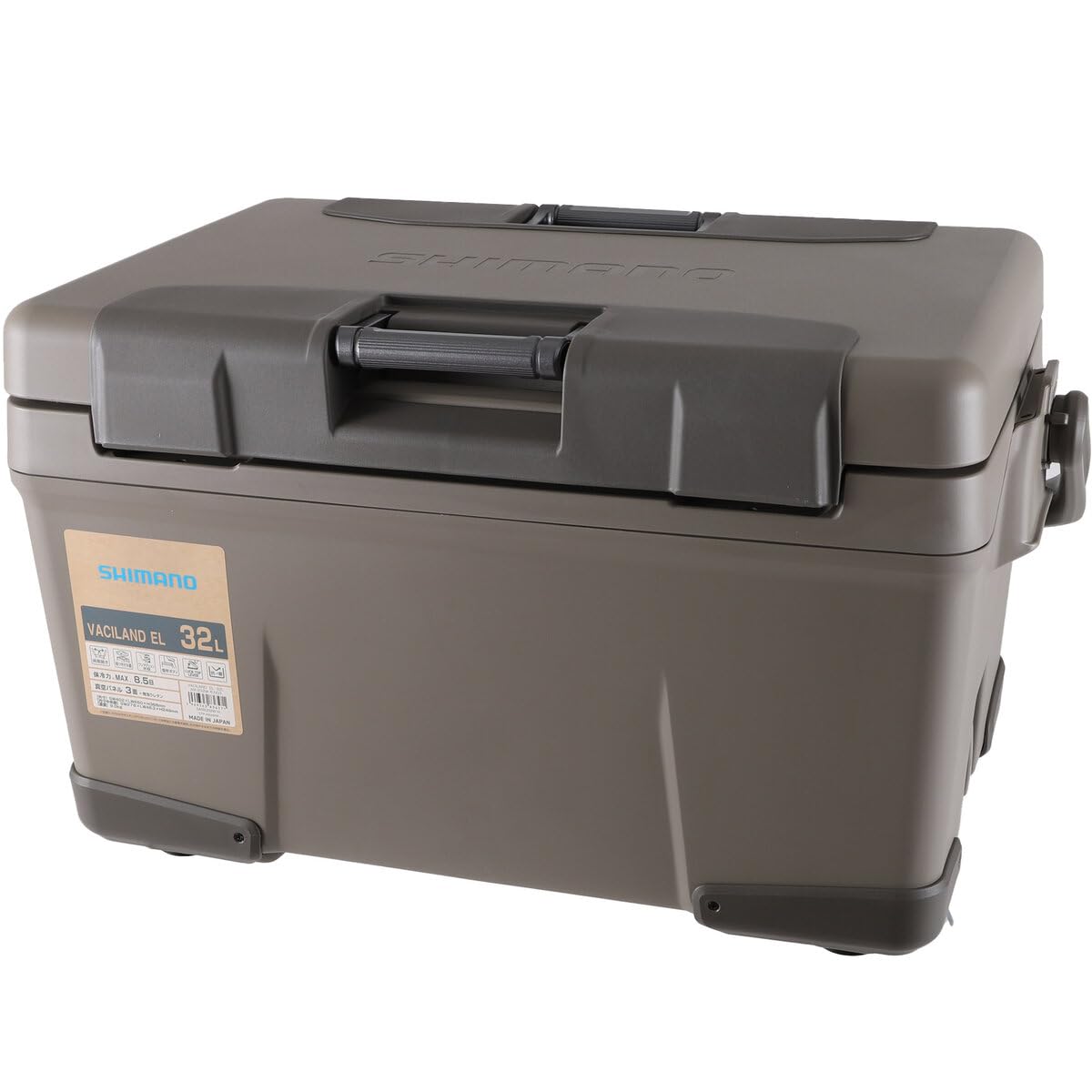 シマノ キャンプクーラー ヴァシランド EL  32L  モカ Amazon | (シマノ) ヴァシランド EL 32L モカ | シマノ(SHIMANO
