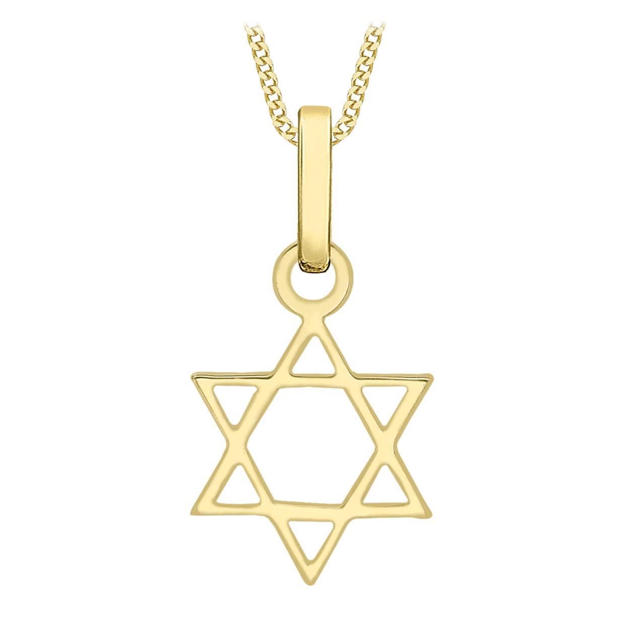 CARISSIMACollar de oro amarillo de 9K con colgante