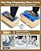 Allyplay 2025 Upgraded Shoe Cover Dispenser Automatic Machine with 200pcs Disposable Covers and Fits Most Shoes Size, Ideal Indoor Use for Home, Office, Hospital, Factory, Laboratory