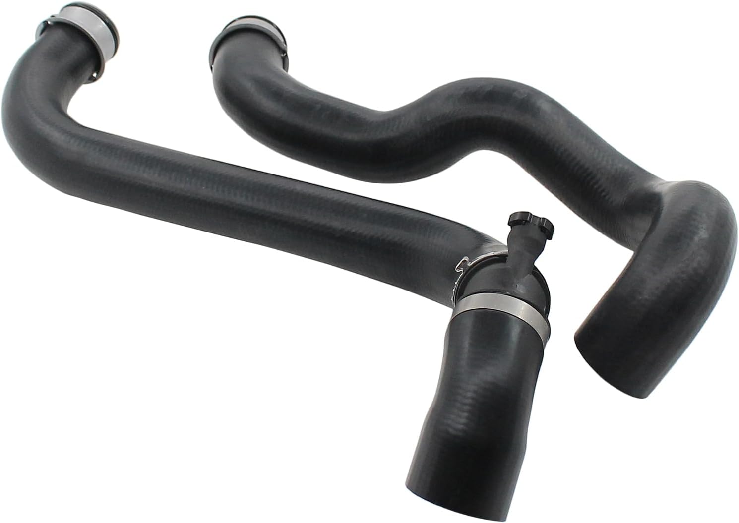 2Pcs Upper and Lower Engine Coolant Hose for Mercedes-Benz E320 2003-2005