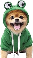 Vista 10 de XIAOYU Ropa para mascotas Sudaderas con capucha para perro, sudadera cálida, abrigo para cachorros, ropa de otoño e invierno con capucha de amor