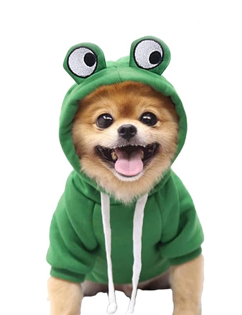 XIAOYU Cachorro Perro con Capucha Gatos Sudaderas con Capucha Ropa para Mascotas Elegante Sudadera de Frutas…