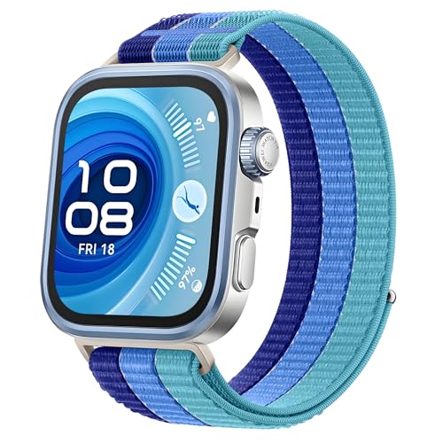 [KEYSJEFF] �Ή� Huawei Watch FIT 5 Pro �x���g/FIT 5/FIT 4 Pro/FIT 5/4/3 �i�C�������E�H�b�`�o���h �t�@�[�E�F�C�E�H�b�` Fit 5pro/4pro/Fit 5/4/3 �Ή� �L�k������ �����p�o