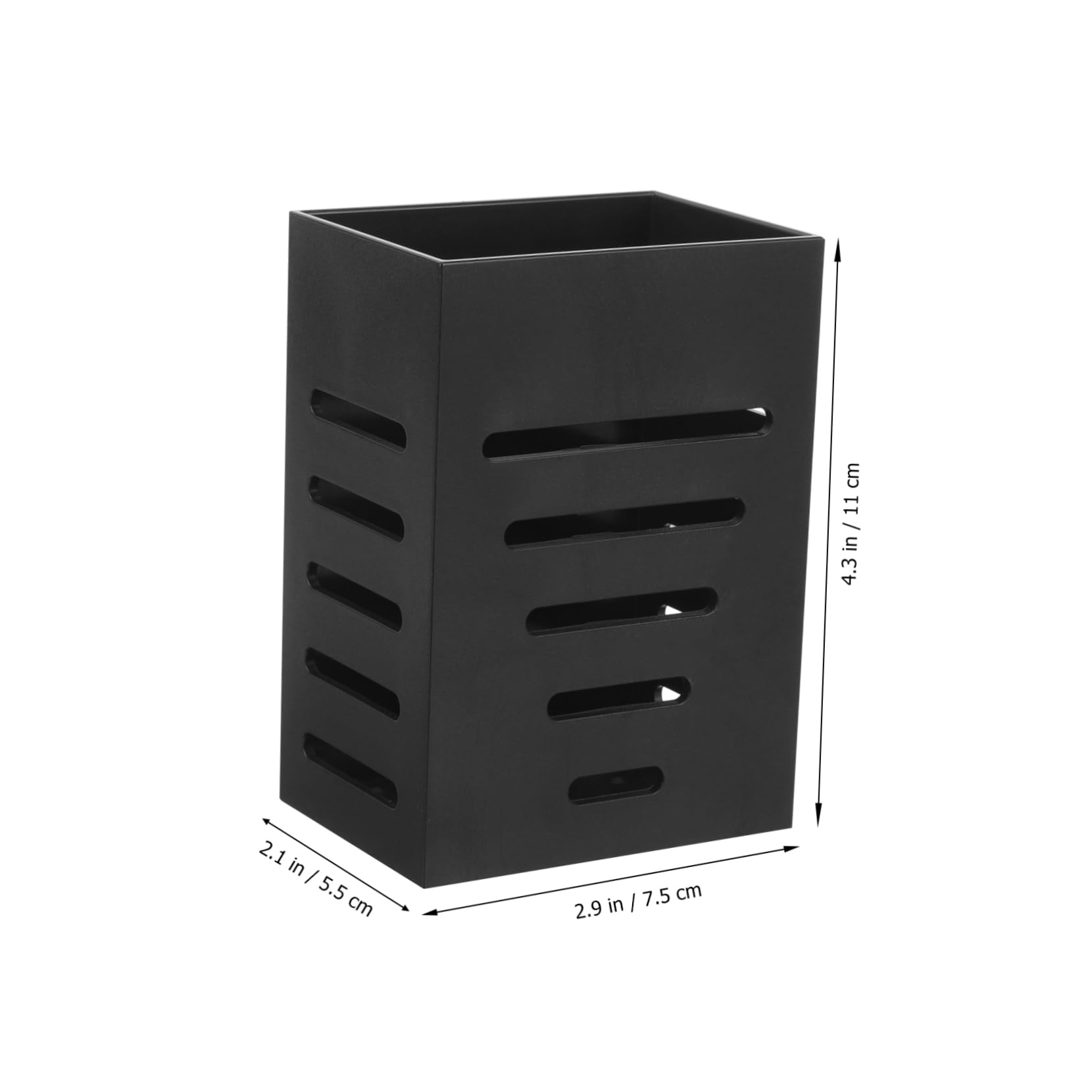 Alipis Chopsticks Holder Wall Mounted Cutlery Organizer with Drying Basket Space Saving Kitchen Accessory for Utensils Practical Storage for Forks and Spoons