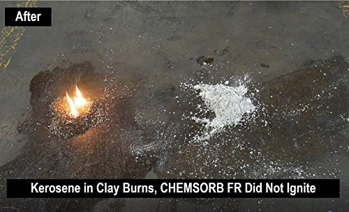 Image of Fr - Flammable Liquid Retardant Absorbent, 1 Gal. Bag, SP40FR-L1B, Silica Free Absorbent for Flammable Chemicals, Proprietary De-Dusting Technology, Absorbs While Acting As A Fire Retardant