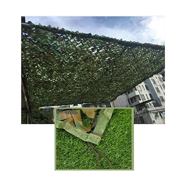 3D Militär Jagd Camo Tarnnetz Sonnenschutz Kinder 4X8m(13ft X 26ft) Waldtarnnetz, Sumpf-,  Camping Im Freien Schießen Jalousien, Nerf War Party Dekoration Netz, Auto Abdeckung, Wiederholte Verwendung