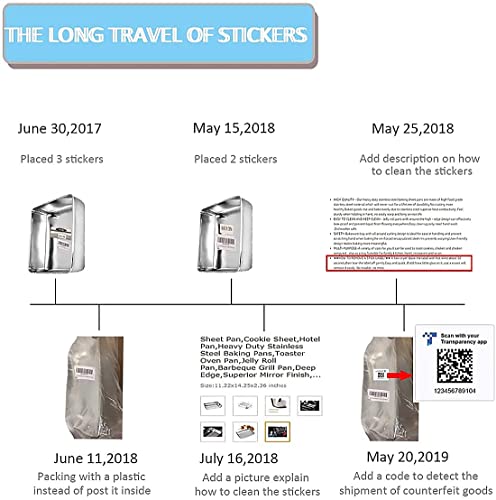 Sheet Pan,Cookie Sheet,Heavy Duty Stainless Steel Baking Pans,Toaster Oven Pan,Jelly Roll Pan,Barbeque Grill Pan,Deep Edge,Superior Mirror Finish, Dishwasher Safe. #TOP5