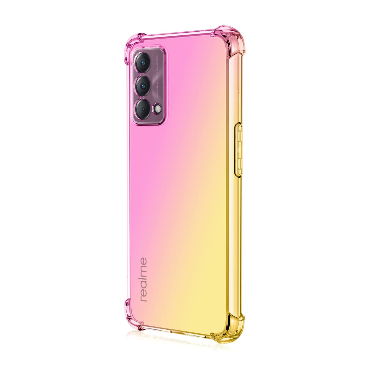 GEJEFA Cover per Oppo A58 4G, 3 Pack Sottile Morbido TPU Bumper