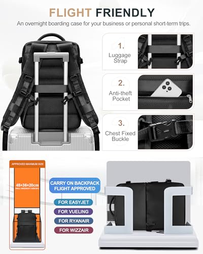 Image of Backpack For Women Men Travel Bag Watreproof Hiking Backpack College Laptop Backpack