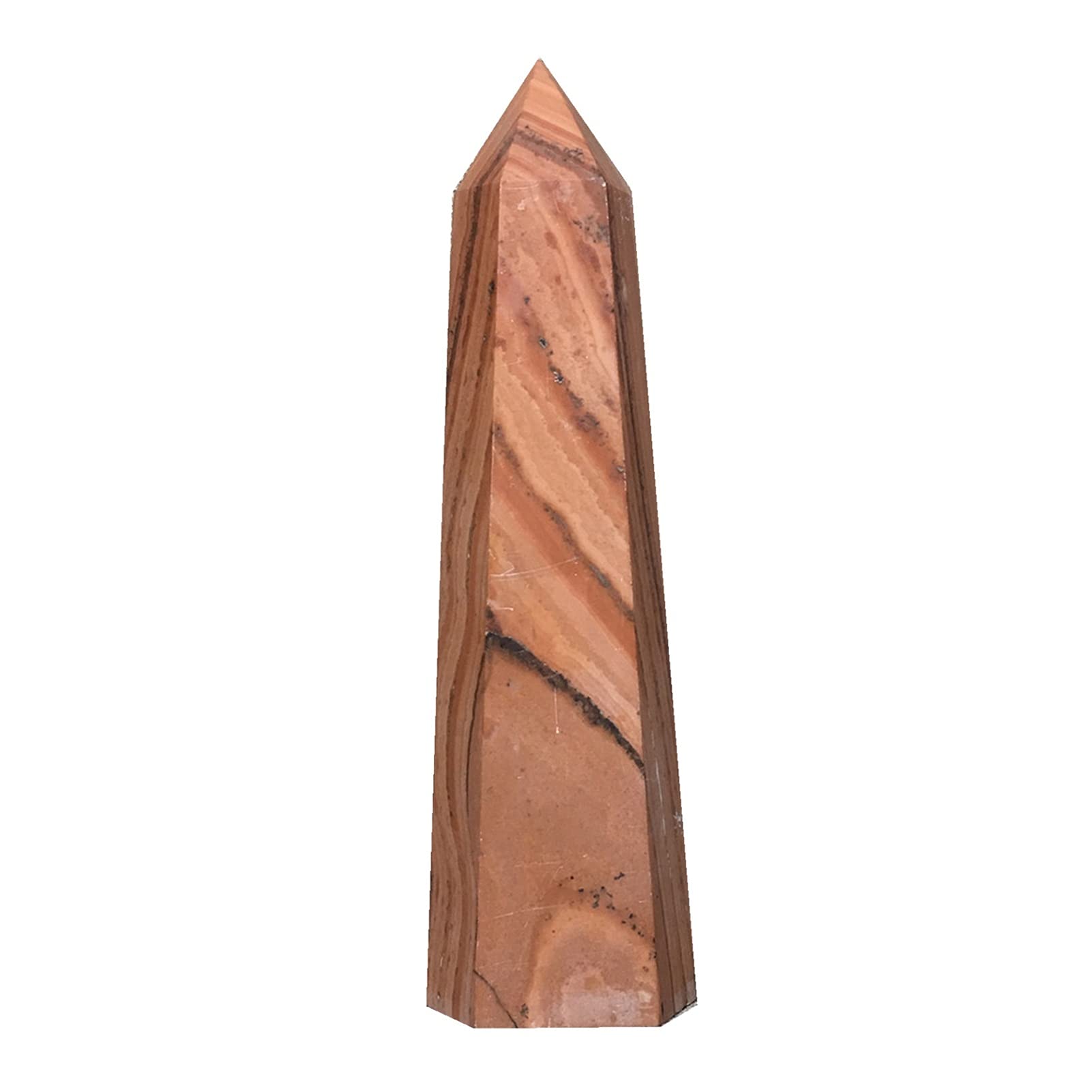 Buy ZhaoXin Chen Natural Serpeggiante Crystal Wand Gift Point Stone Hexagonal Prisms Crystal