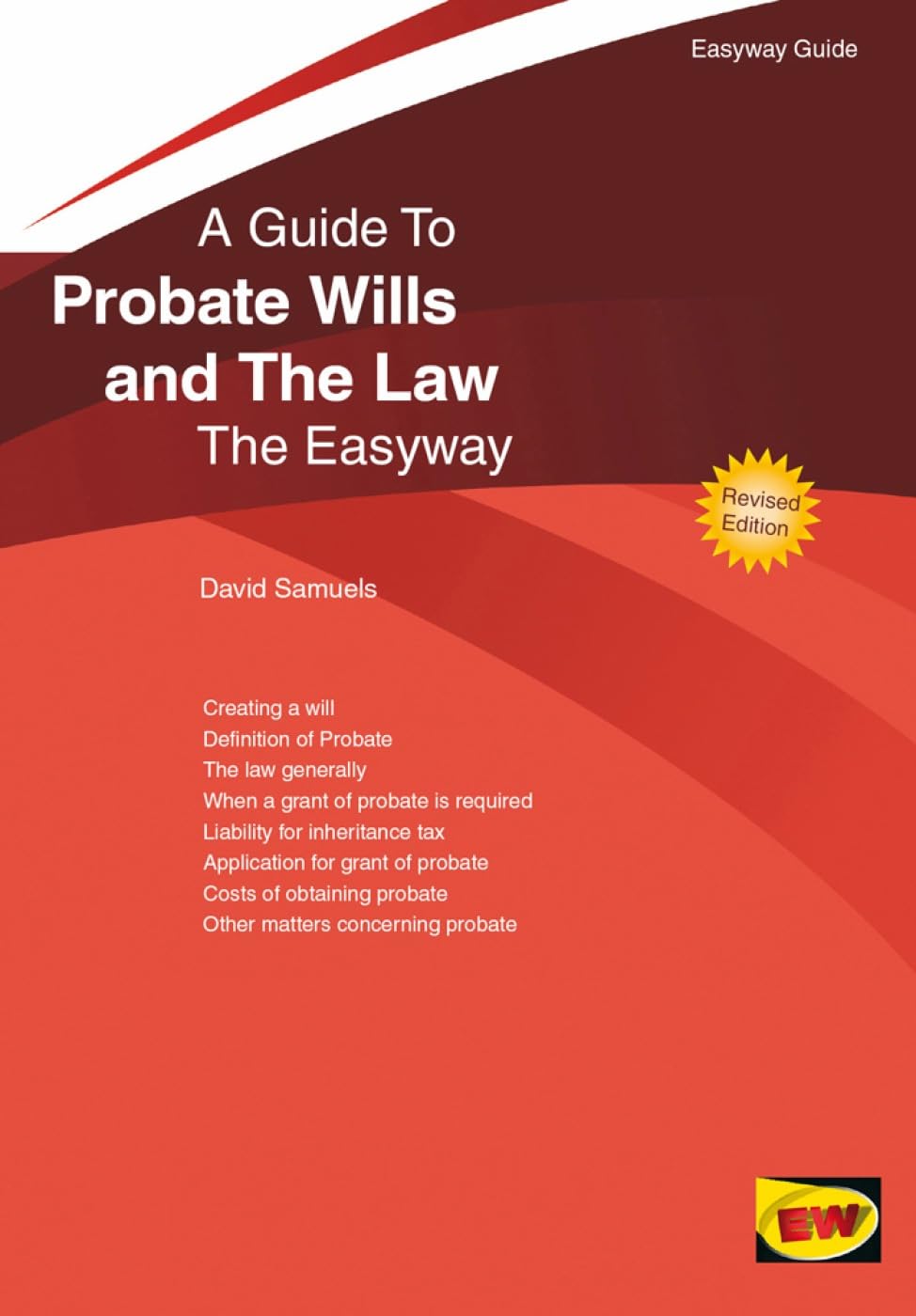 Buy An Easyway Guide To Probate Wills And The Law — BookShops.in