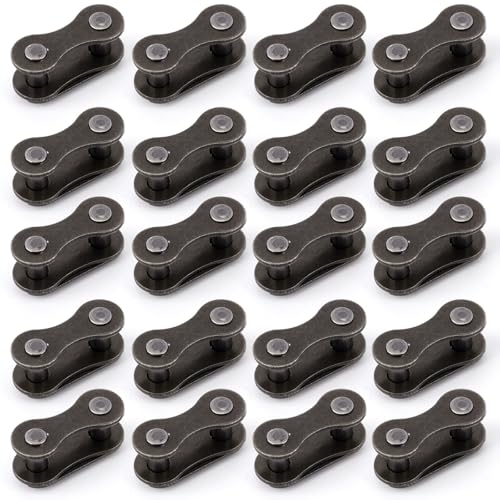 20pcs Bike Chain Master Links for Bicycle Missing Link, Alloy