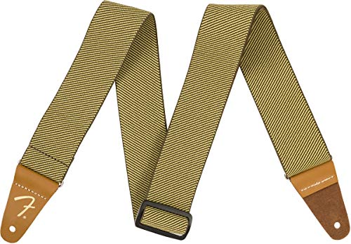 Fender WeighLess™ Sangle de guitare en tweed – Èlastique – Naturel - Les Beatles, Paul McCartney, John Lennon, RIngo Starr, George Harrison Fender WeighLess™ Sangle de guitare en tweed - Èlastique - Naturel – Image 4