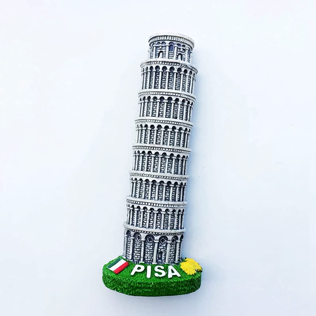 Pisa Leaning Tower Italy Fridge Magnet Refrigerator Magnet Decoration Magnet Sticker Souvenir Resin Crafts