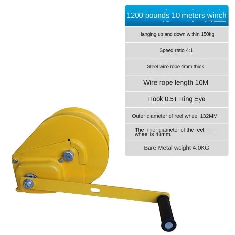 Polipasto manual para instalación de aire acondicionado 1200 lb miniatura 2