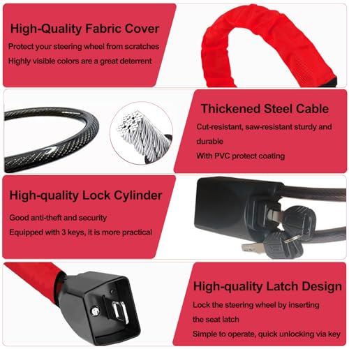 Alloy Steel 2-in-1 Security Lock