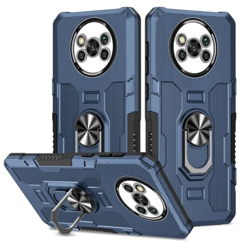 Coque résistante aux chutes Xiaomi Poco X3 avec béquille arrière rotative
