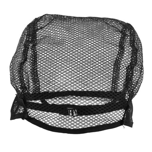 IWOWHERO 2Pc Adjustable Stretch Black Mesh Wig Caps for Hair Weaving Durable and Easy to Clean for Making Wigs and Hair Styling Lightweight Design for Portable Use