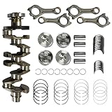 204DTD Engine Crankshaft Kit With Crankshaft/Con-rod Bearings Piston Rings Fit For Land Rover Discovery Range Rover Defender Jaguar E-PACE F-PACE XE XF Sportbrake AJ20D4 2.0T Diesel 2014-2023