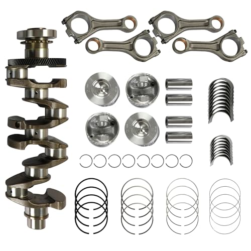 204DTD Engine Crankshaft Kit With Crankshaft/Con-rod Bearings Piston Rings Fit For Land Rover Discovery Range Rover Defender Jaguar E-PACE F-PACE XE XF Sportbrake AJ20D4 2.0T Diesel 2014-2023