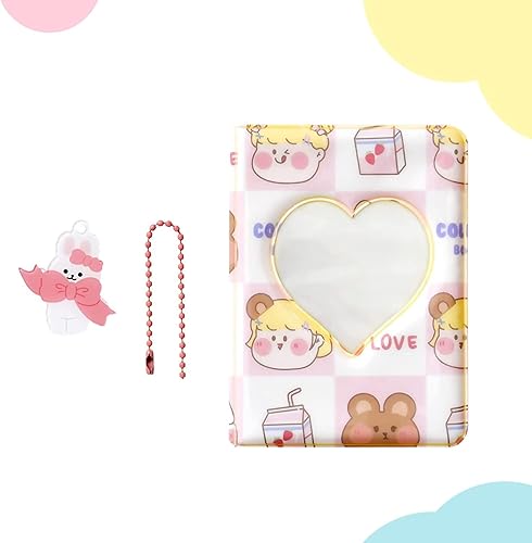 Miniatura 3 de Carpeta Kpop de 3 pulgadas para tarjetas fotográficas, mini álbum de fotos, carpeta Kpop para tarjetas fotográficas, álbum Kpop hueco con 40