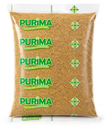 Milled Flaxseed 1kg Ground Flaxseeds Linseed Powder Flour Flax Lin seeds Meal Finely Cold Mill Powdered Grind Linseeds Natural For Eating Bulk High Fibre Protein Raw Baking Cooking Breakfast PURIMA