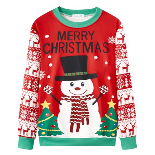 Barlver Women Christmas Fleece Sweaters Long Sleeve Fuzzy Sweatshirts Holiday Graphic Shirts 5 Barlver Women Christmas Fleece Sweaters Long Sleeve Fuzzy Sweatshirts Holiday Graphic Shirts - Image 6