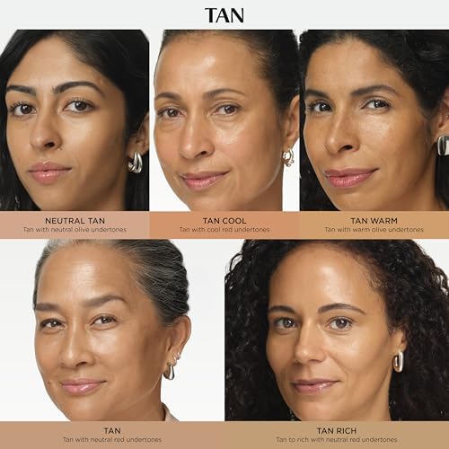 IT Cosmetics CC+ Nude Glow (Tan Warm) - Medium Coverage Foundation with SPF 40 & Brightening Glow Serum, Lightweight Skin Tint, 2% Niacinamide + Hyaluronic Acid, Up to 24H Hydration - 1.08 fl oz - 4