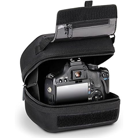 USA Gear Quick Access DSLR Hard Shell Case Cover